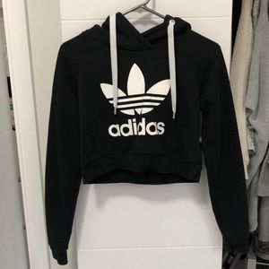 Adidas Cropped Hoodie